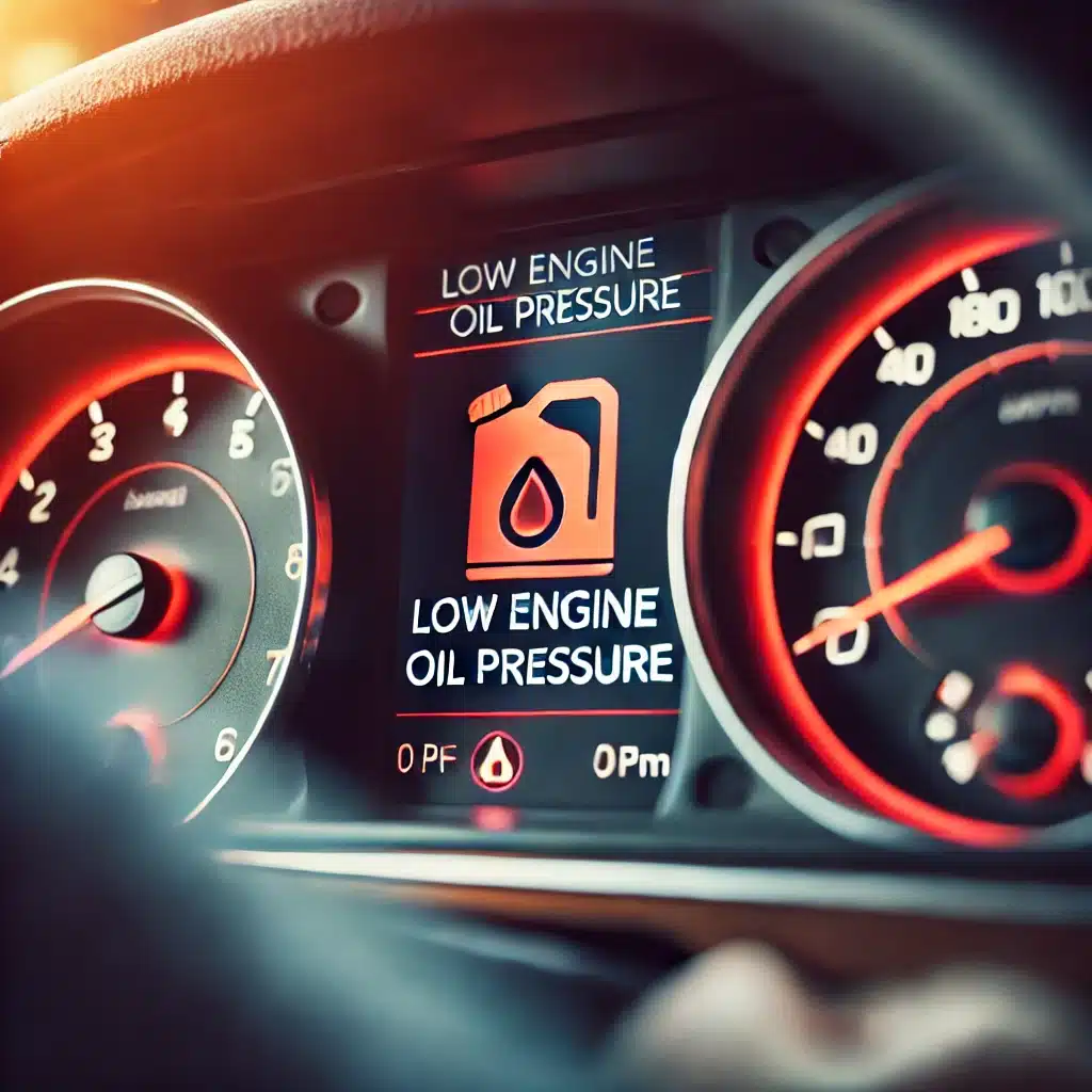 Low Engine Oil Pressure